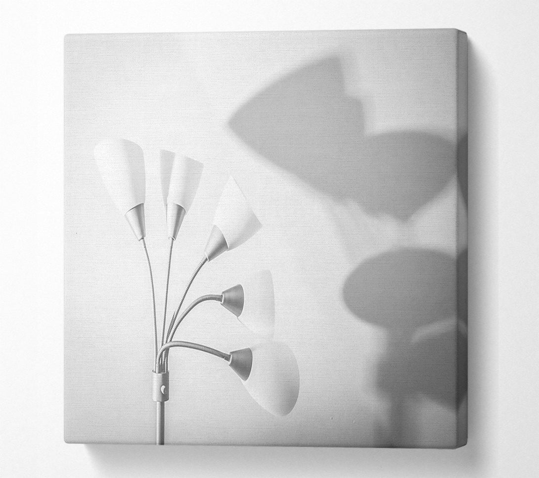  A Canvas Print of White Light And Shadow Canvas Art