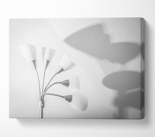  A Canvas Print of White Light And Shadow Canvas Art