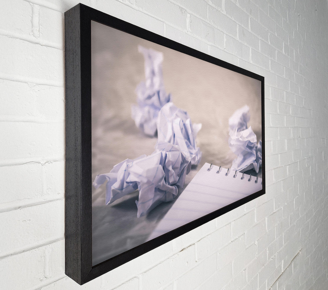  A Canvas Print of White Paper Dreams Canvas Art