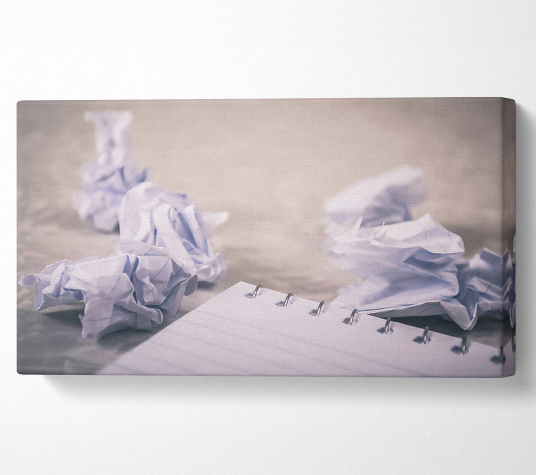  A Canvas Print of White Paper Dreams Canvas Art