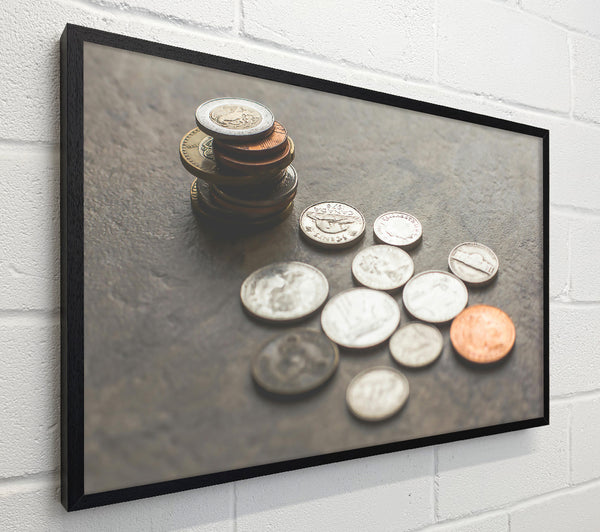 Silver Scattered Coins