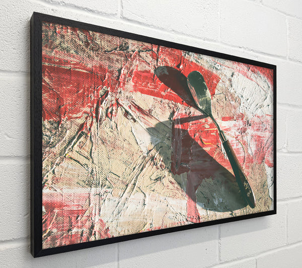 Crimson Palette Knife