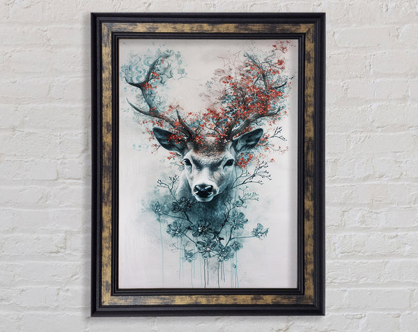 Stag Framed Print