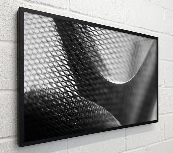 Silver Woven Texture