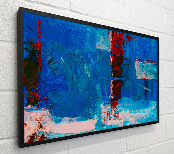 Azure And Crimson Symphony