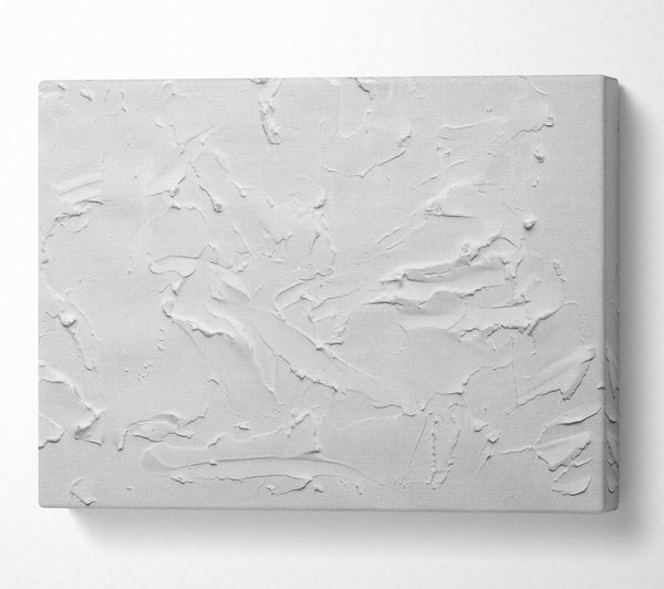  A Canvas Print of White Abstract Strokes Canvas Art
