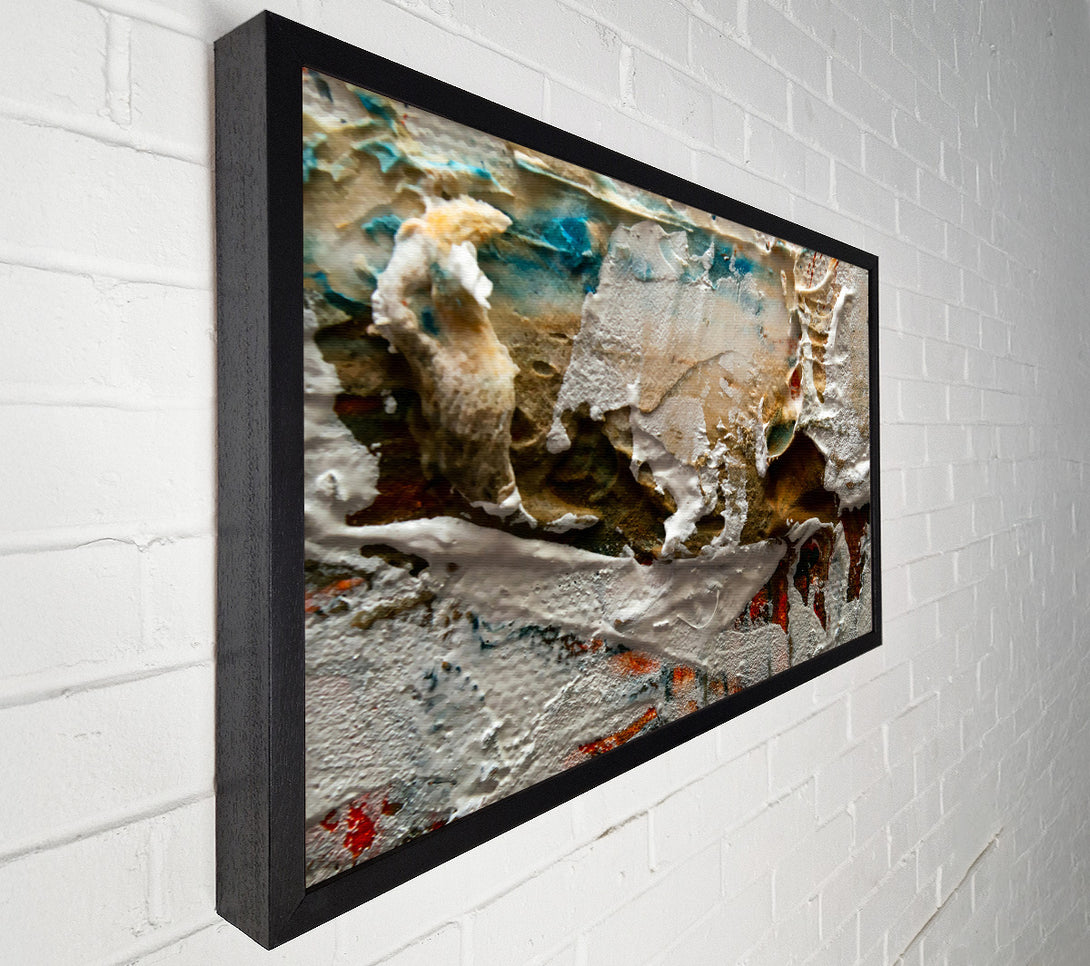  A Canvas Print of White Abstract Landscape Canvas Art