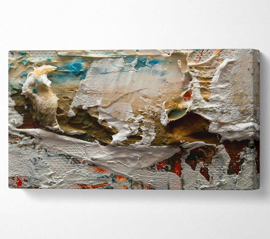  A Canvas Print of White Abstract Landscape Canvas Art