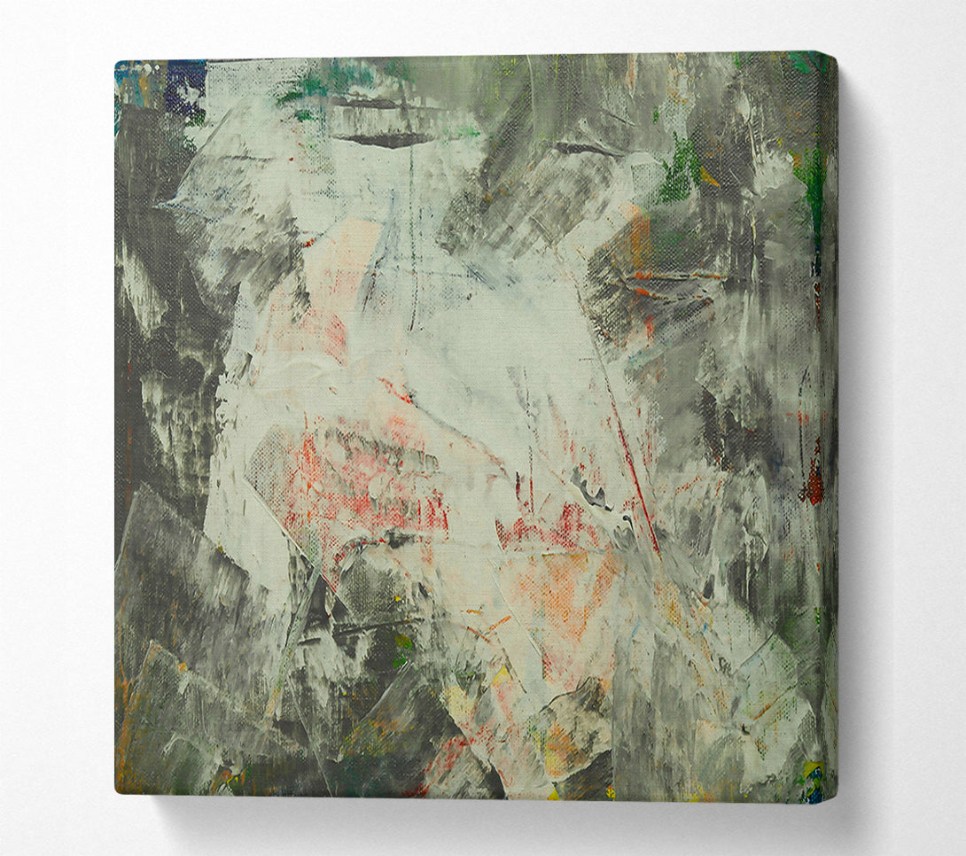 A Canvas Print of White And Grey Landscape Canvas Wall Art