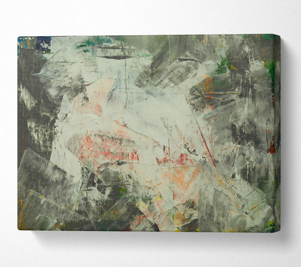  A Canvas Print of White And Grey Landscape Canvas Wall Art