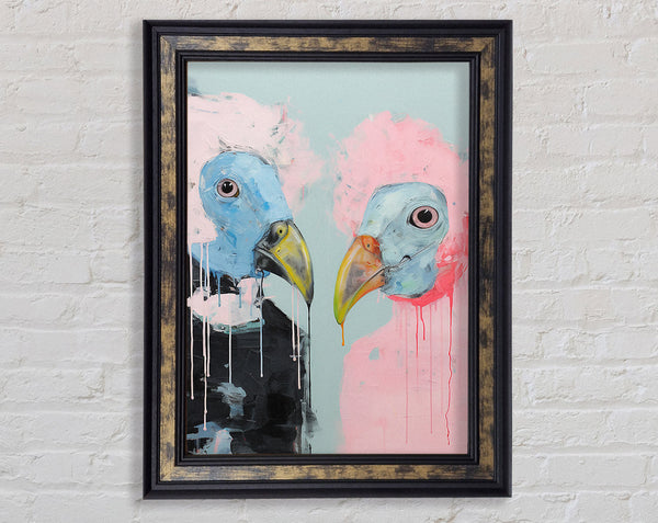 Strange Birds Framed Print