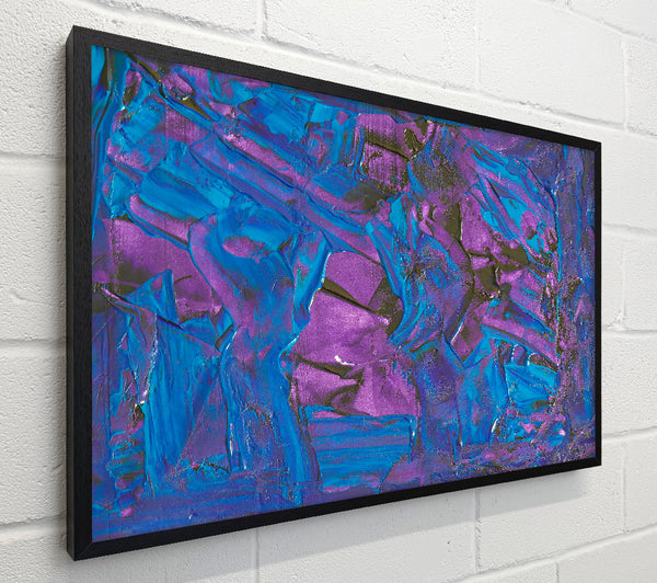 Purple And Blue Swirls