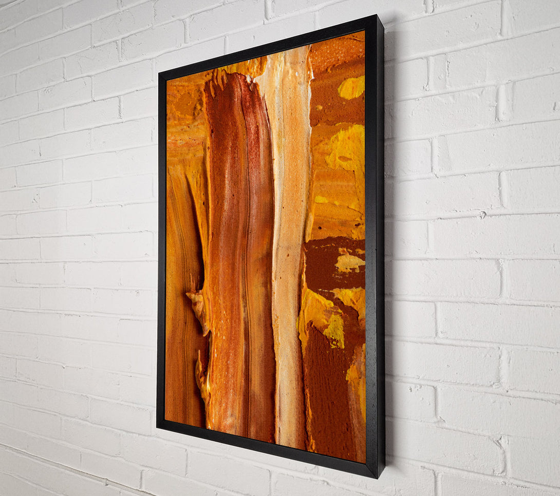  A Canvas Print of Golden Hues Of Rust Canvas Art
