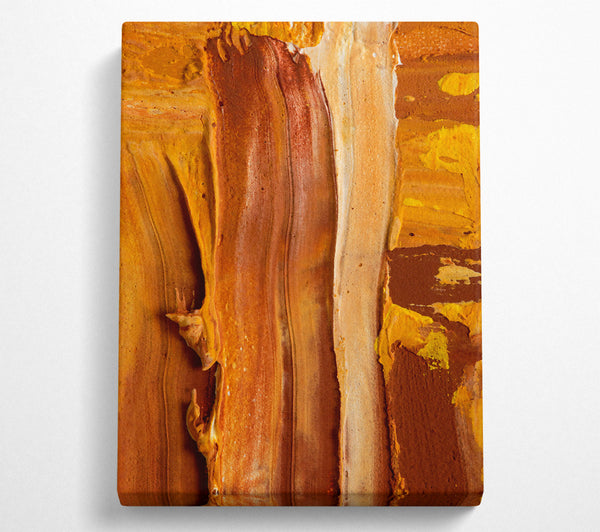  A Canvas Print of Golden Hues Of Rust Canvas Art