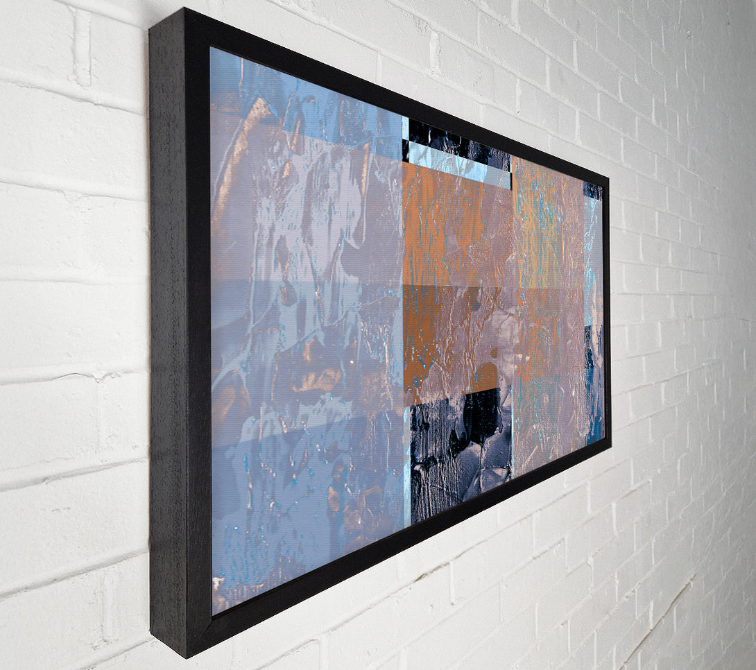  A Canvas Print of The Blue Hues Of Rust Canvas Art