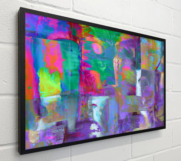 Purple Abstract Canvas