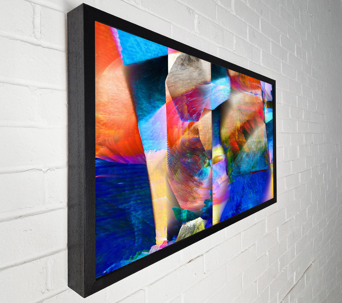  A Canvas Print of Azure Digital Dream Canvas Wall Art