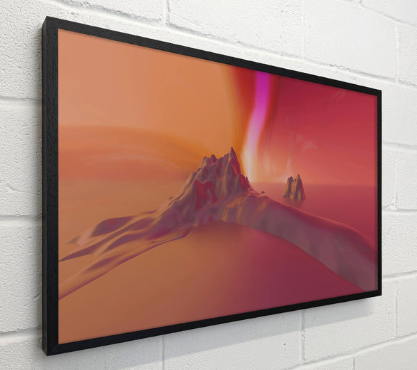 Crimson Mountain Range