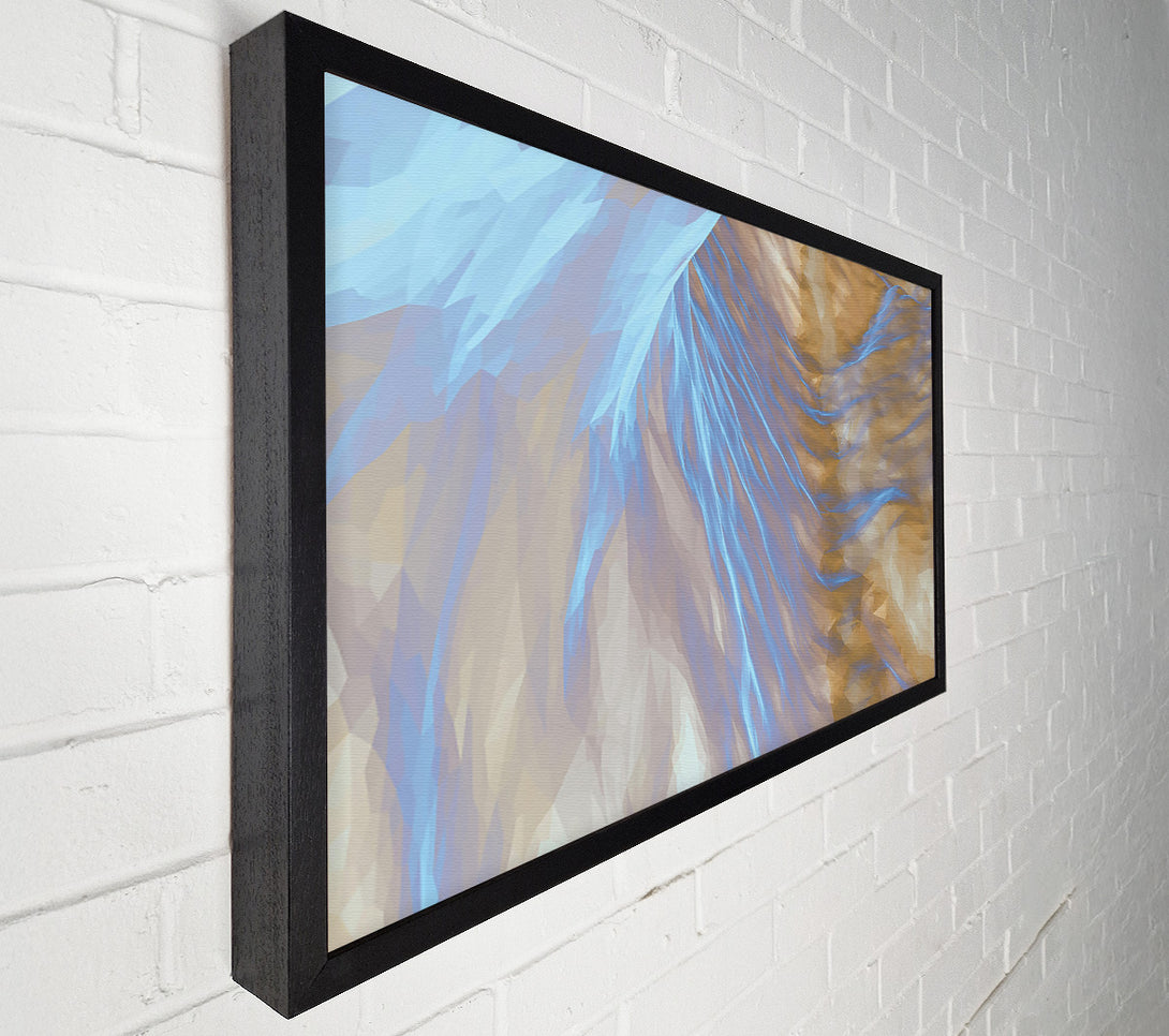  A Canvas Print of Blue Mountain Flow Canvas Art