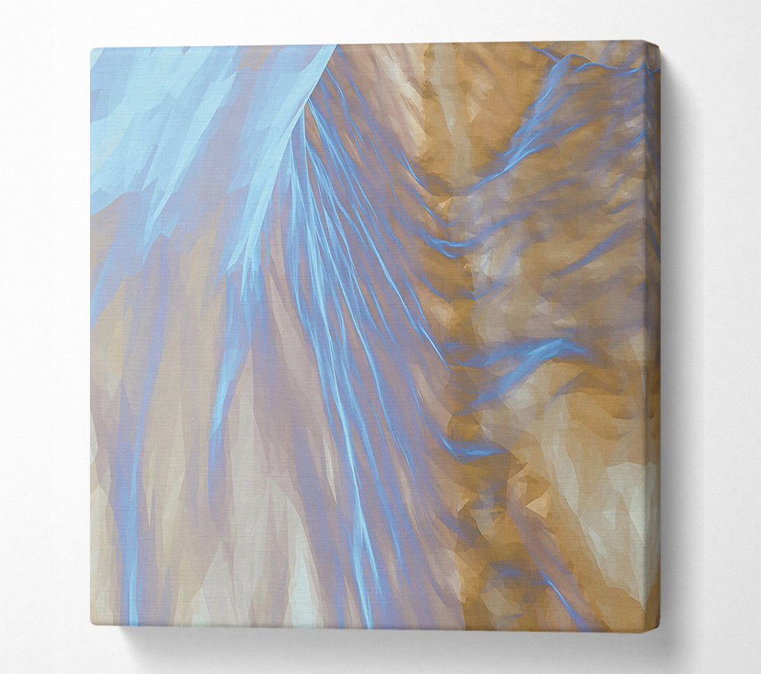  A Canvas Print of Blue Mountain Flow Canvas Art