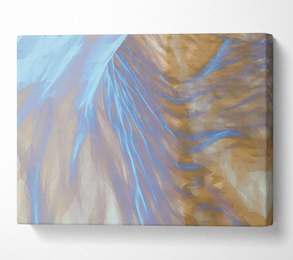 A Canvas Print of Blue Mountain Flow Canvas Art