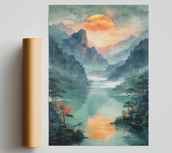 Sun Through The Jungle Poster