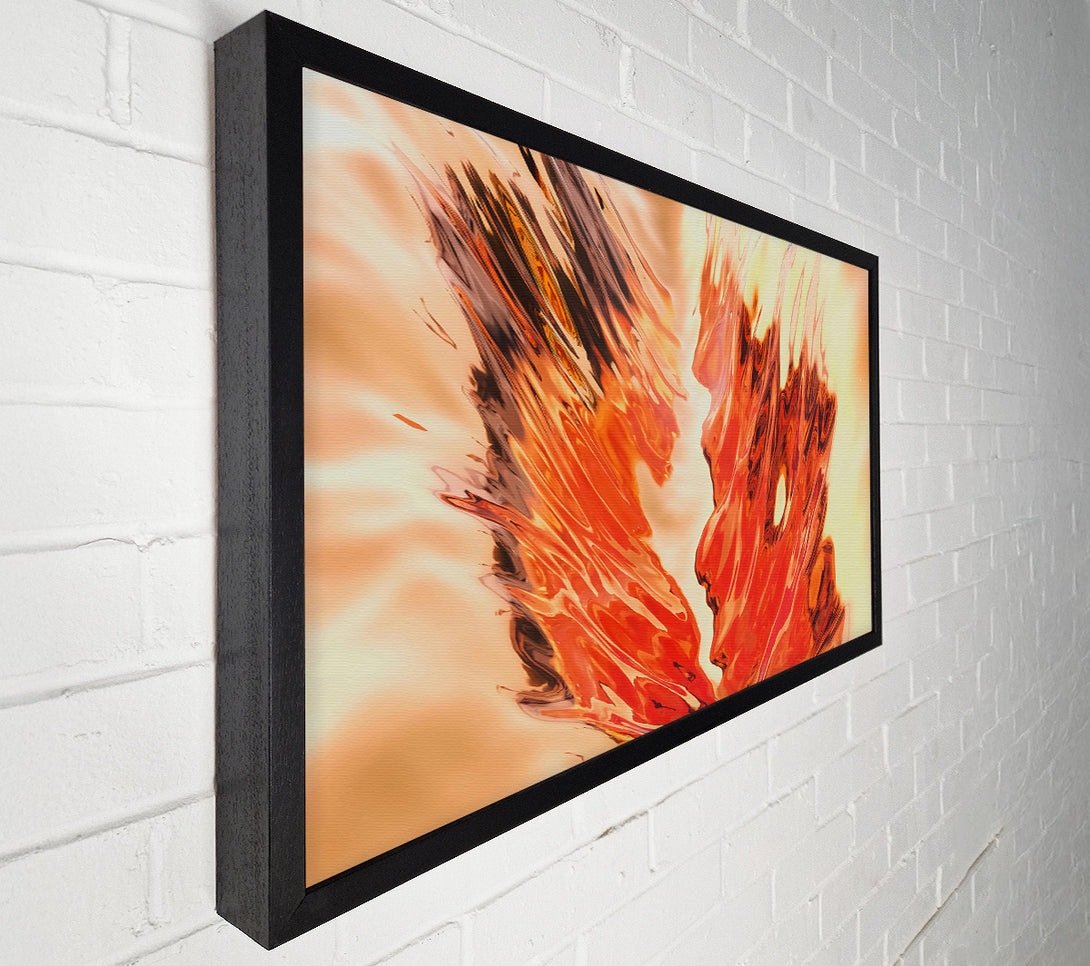  A Canvas Print of Crimson Reflection Canvas Wall Art