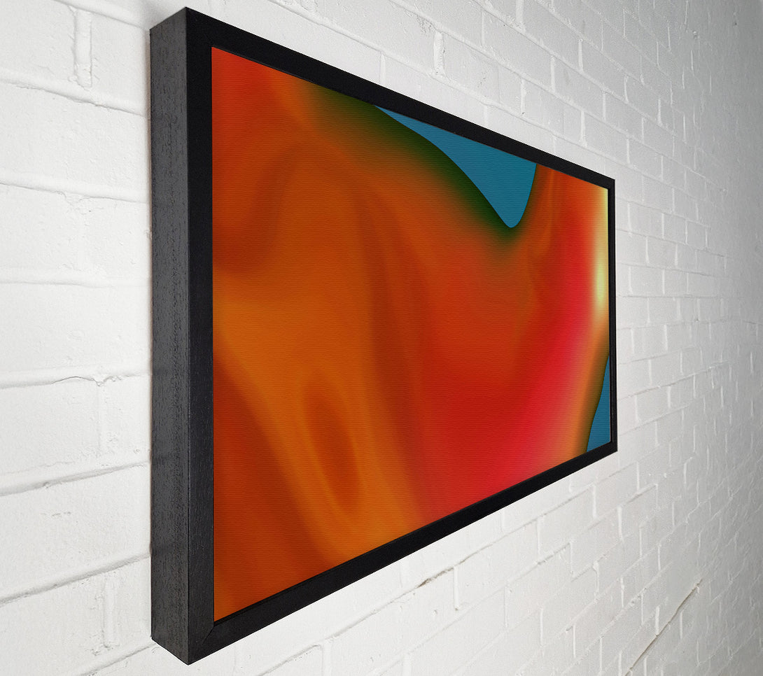  A Canvas Print of Crimson Gradient Flow Canvas Art