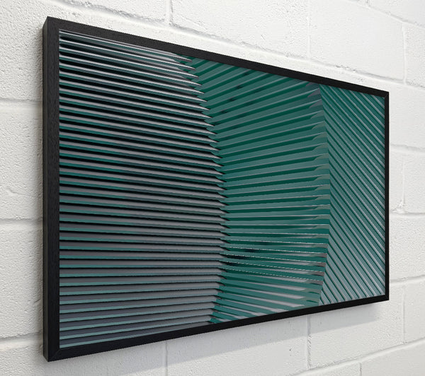 Teal Geometric Layers