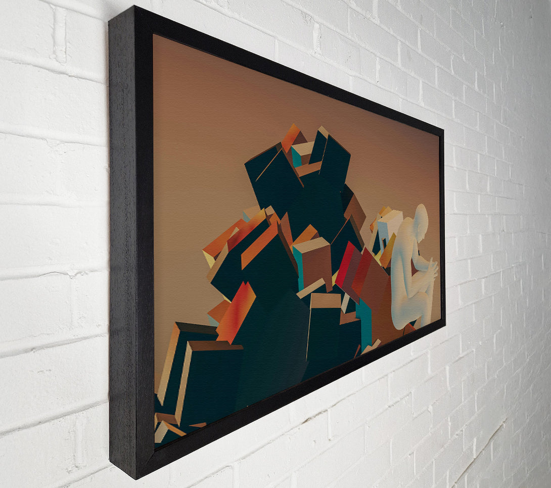  A Canvas Print of The Brown Crumble Canvas Print