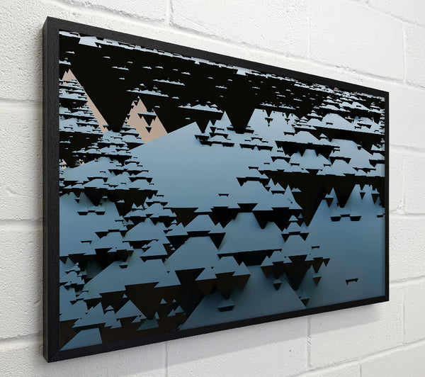 Azure Geometric Landscape