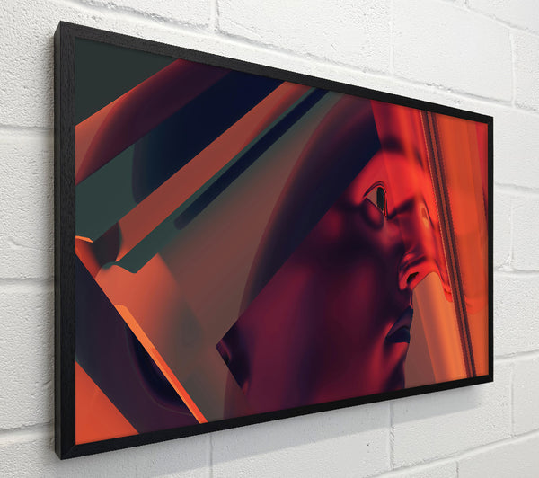 Crimson Fractured Gaze