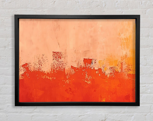 Sunset To Blues Framed Print