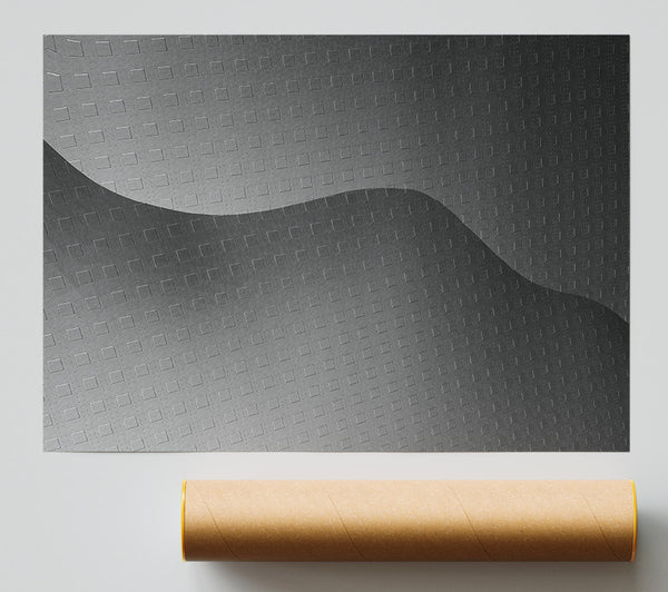 Gray Gridded Wave