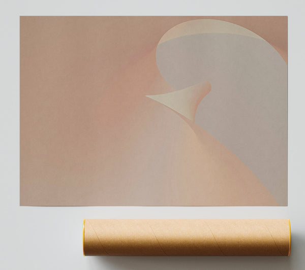 Peachy Abstract Form