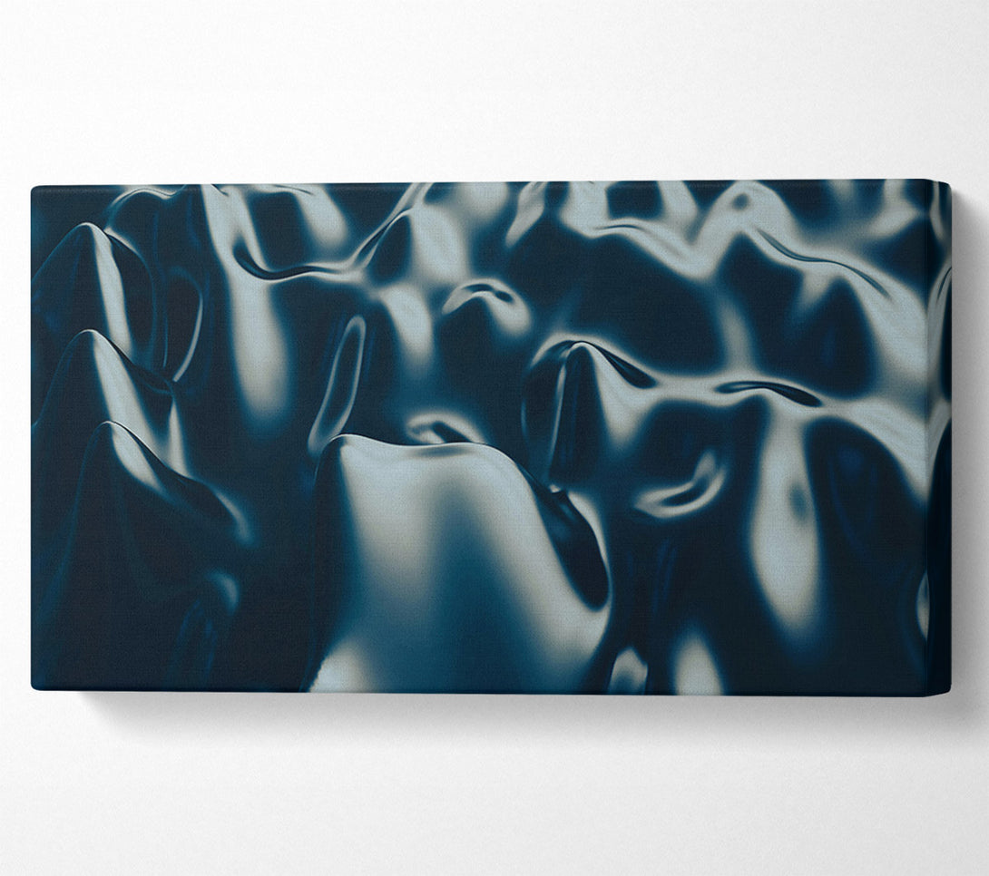  A Canvas Print of Midnight Blue Flow Canvas Wall Art