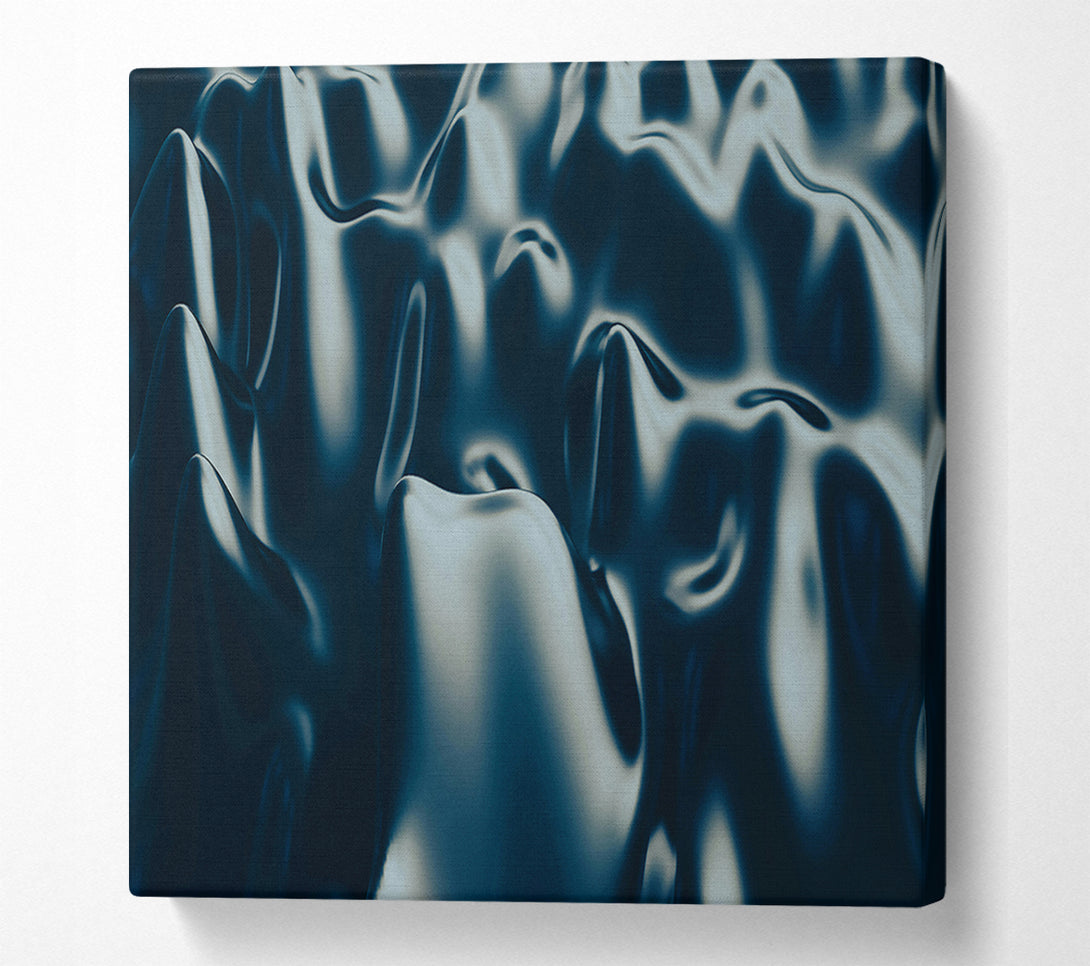  A Canvas Print of Midnight Blue Flow Canvas Wall Art