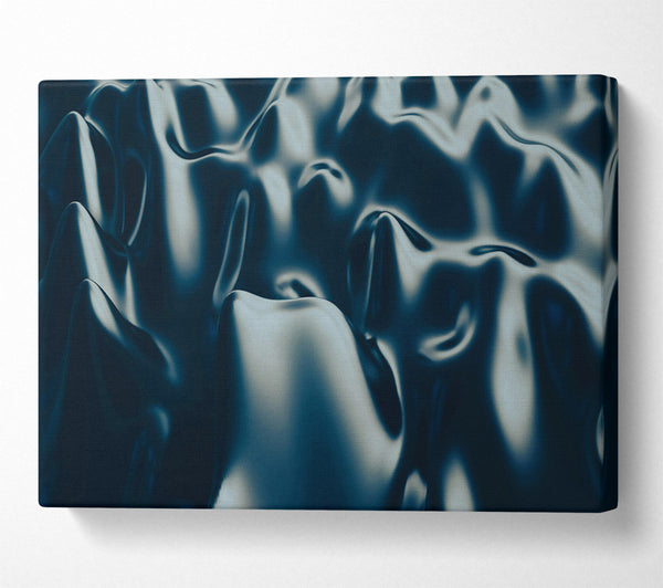  A Canvas Print of Midnight Blue Flow Canvas Wall Art