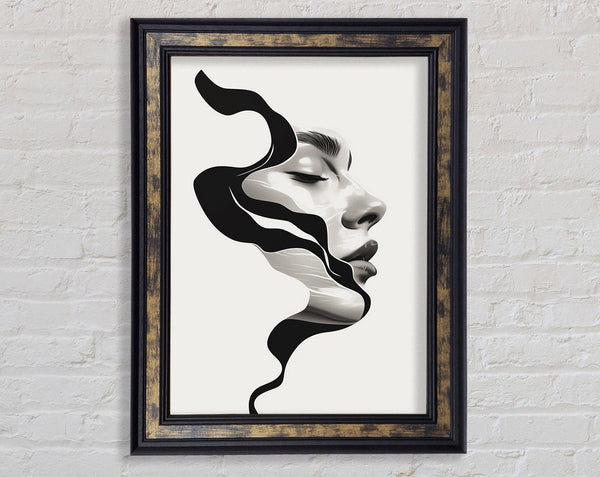 Surrealism Woman Framed Print