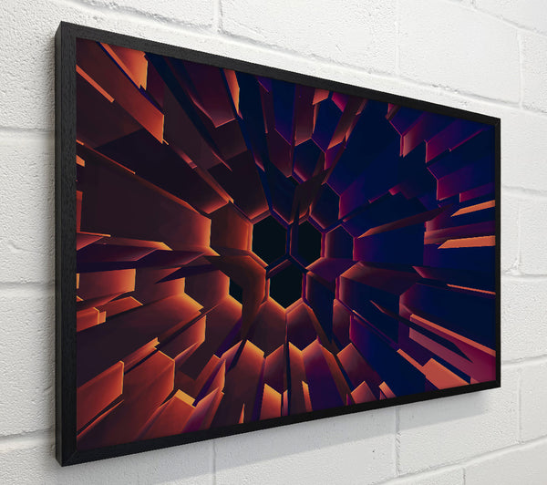 Crimson Hexagon Tunnel
