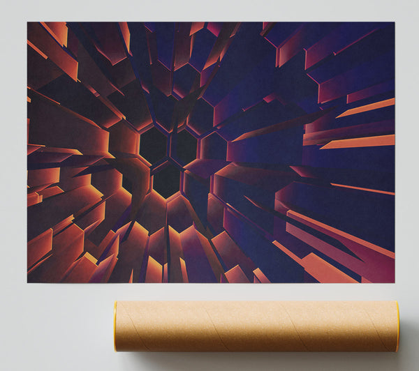 Crimson Hexagon Tunnel