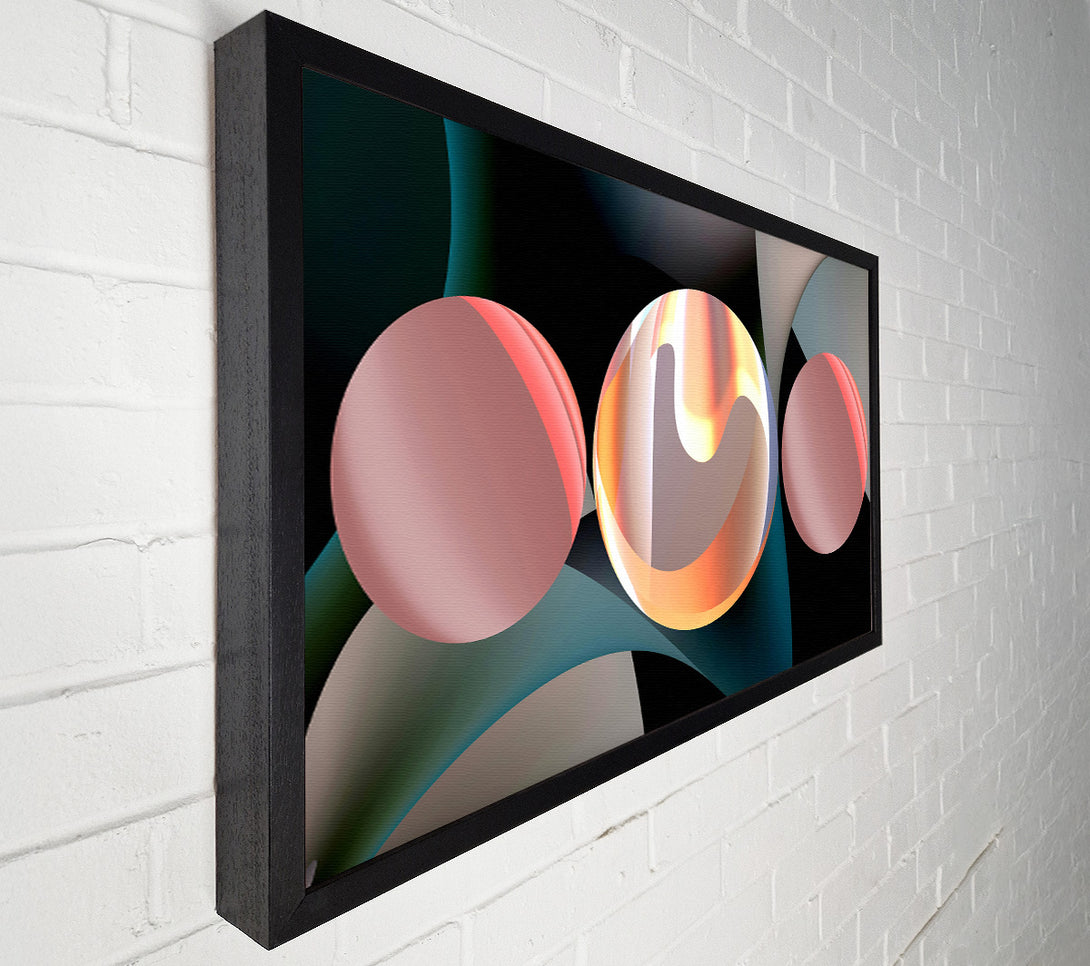  A Canvas Print of Amber Sphere Dreams Canvas Wall Art