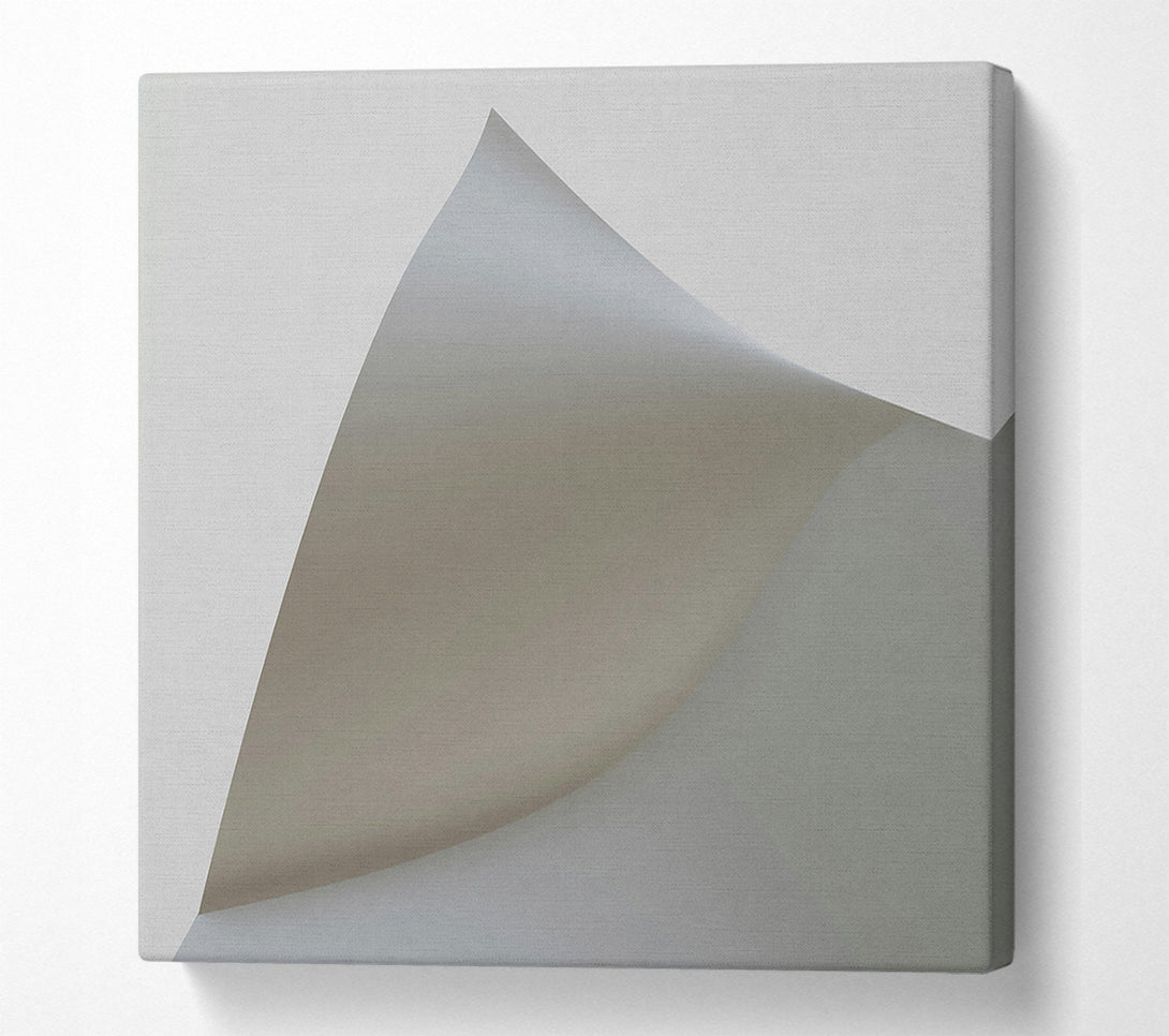  A Canvas Print of The Silver Fold Canvas Print