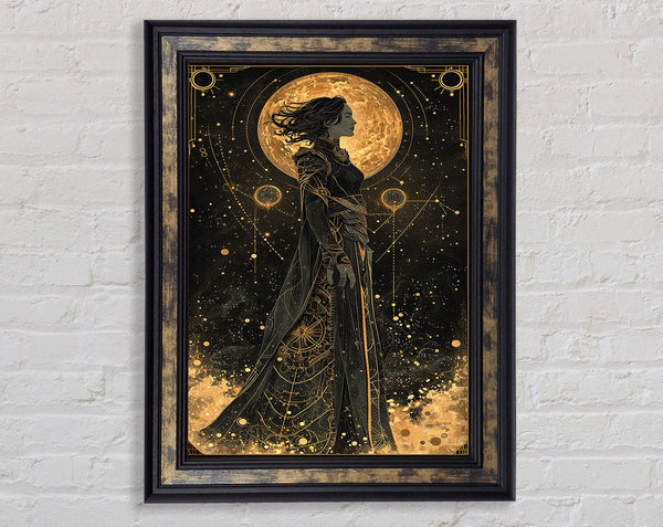Tarot Woman Framed Print