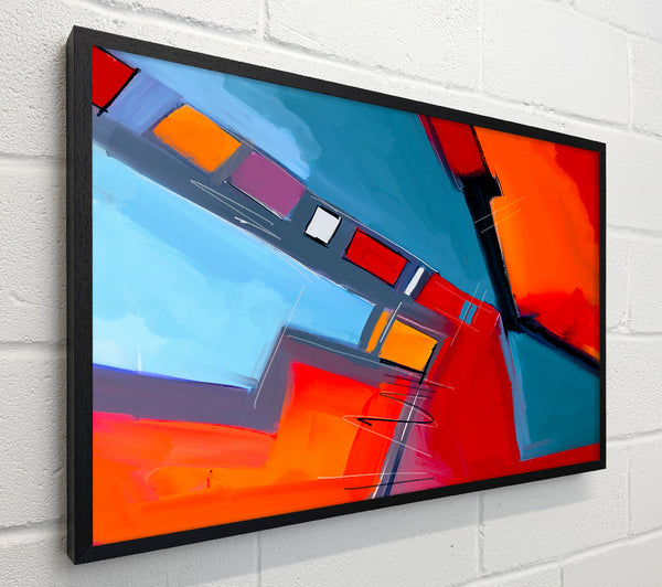 Red And Blue Shapes