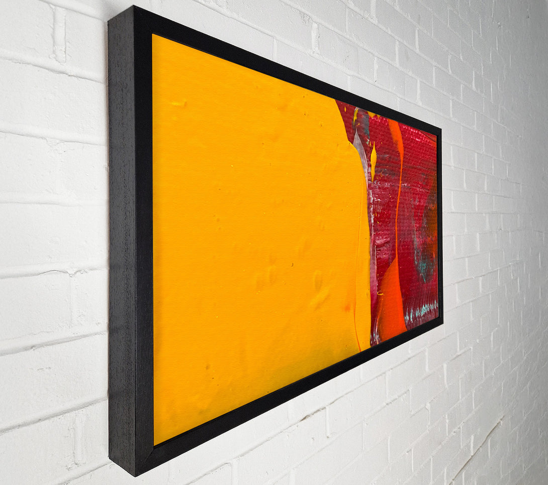  A Canvas Print of Golden Flame Dance Canvas Print