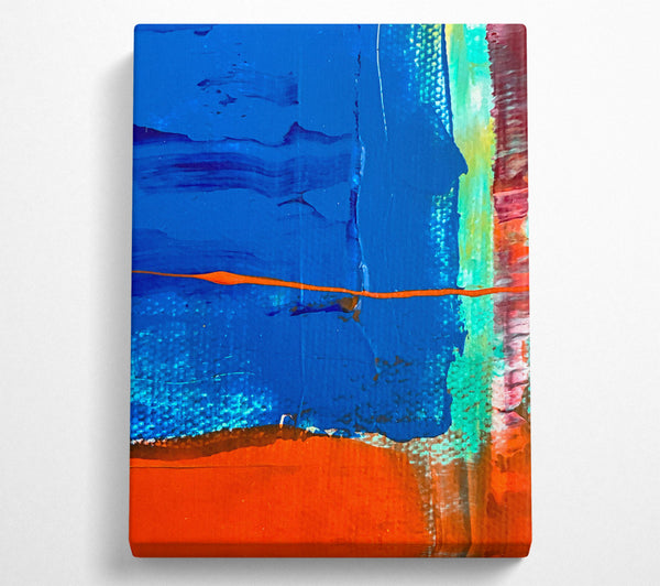 A Canvas Print of The Blue Horizon Canvas Wall Art