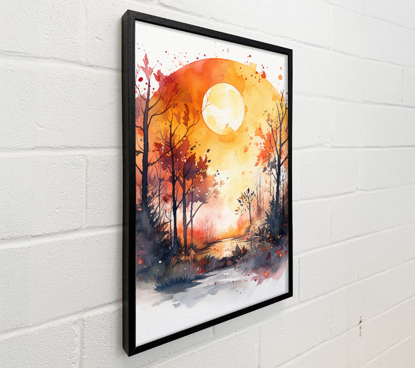 The Autumn Sun Forest