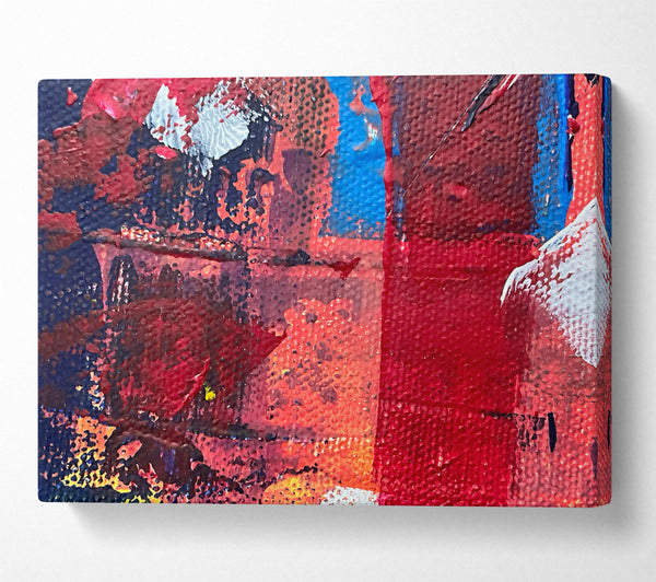  A Canvas Print of Crimson Canvas Dreams Canvas Print
