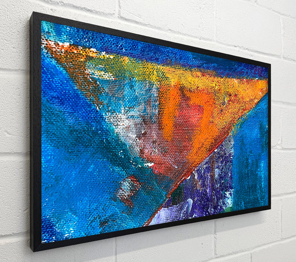 Azure Triangle Burst
